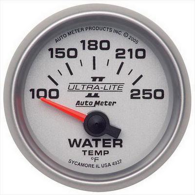 Auto Meter Ultra-Lite II Electric Water Temperature Gauge - 4937